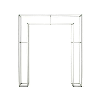 3D Double-Tube Rectangular Arch Backdrop Stand for Party & Event Decoration-ubackdrop