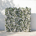 Luxury Wedding Champagne Rose Fabric Flower Wall Backdrop