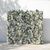 Luxury Wedding Champagne Rose Fabric Flower Wall Backdrop
