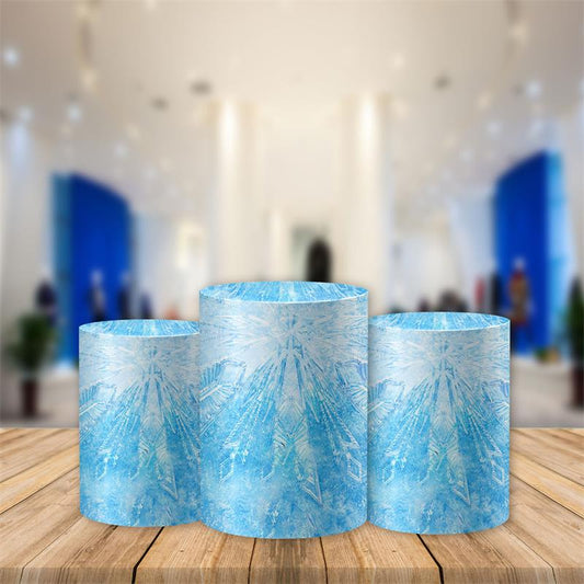 Wonderland Theme Utility Pedestal Covers Plinth Cover Printed Fabric Pedestal Cover-ubackdrop