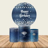 30th Birthday Round Backdrop