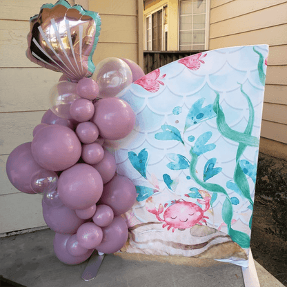 3x4ft Arch Frame with Tension Pillow Cover-ubackdrop