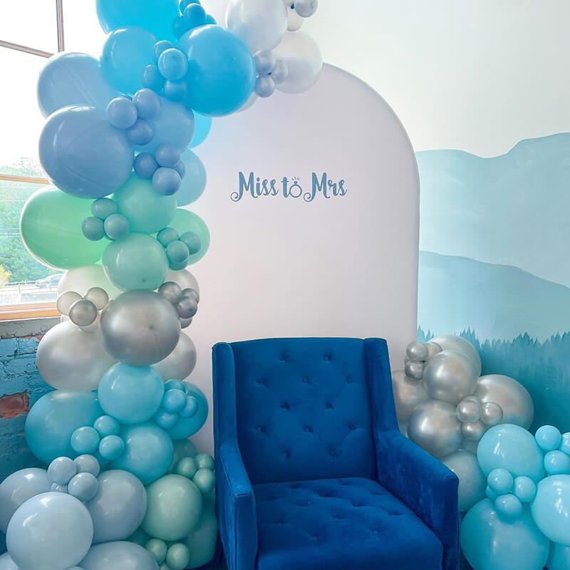 3x6ft Chiara Arched Backdrop Frame-ubackdrop