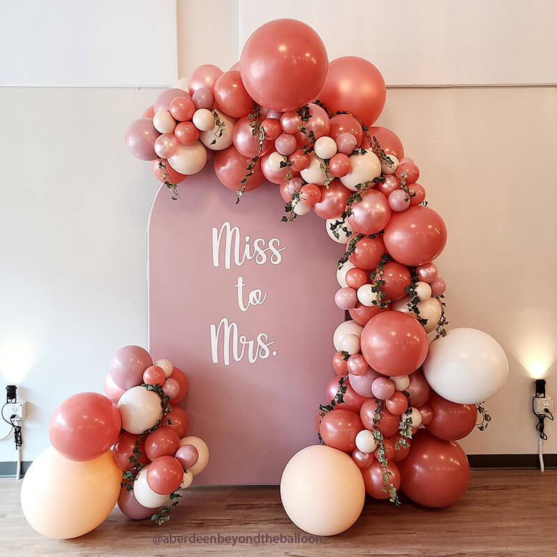 4x7ft Chiara Arched Backdrop Frame Custom Arched Wall Backdrop Cover for Party Decoration-ubackdrop