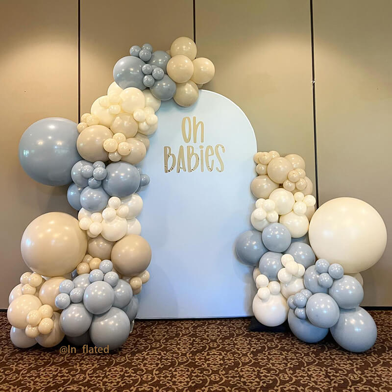 4x7ft Chiara Arched Backdrop Frame Custom Arched Wall Backdrop Cover for Party Decoration-ubackdrop