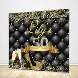 50 Fabulous Fantastic Birthday Backdrop