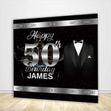 50th Birthday Backdrop for Him