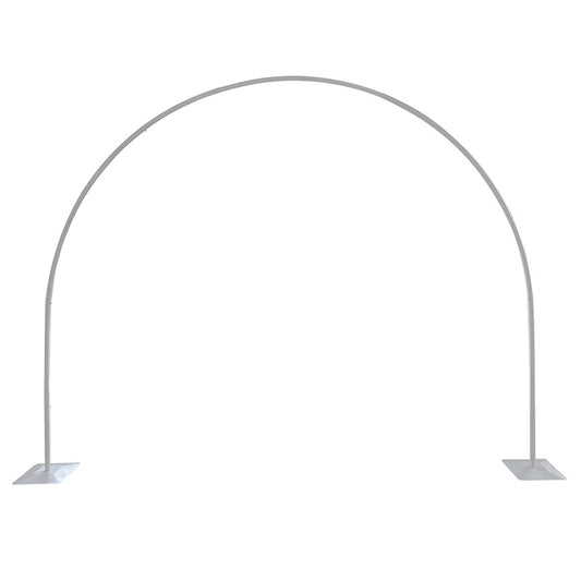 10x8 Ft Aluminum Balloon Arch Frame Wedding Arch Stand-ubackdrop