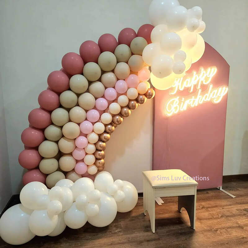 Chiara Arched Backdrop Wall Set, Birthday&Baby Shower&Wedding Party Decoration-ubackdrop
