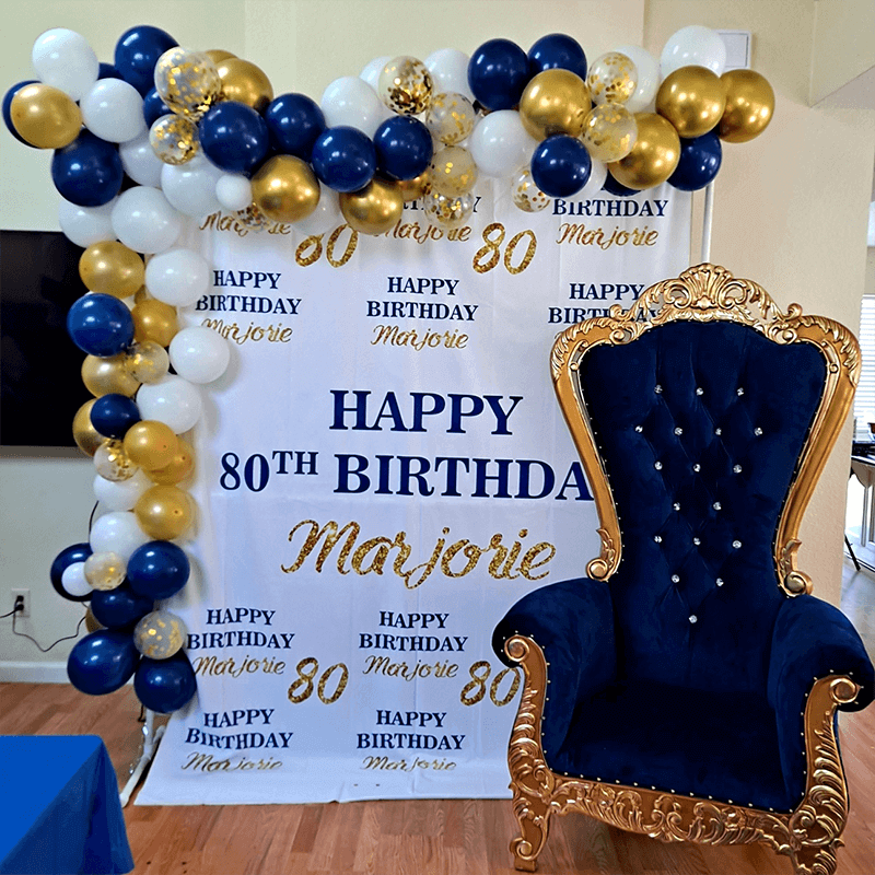 Step and Repeat Birthday Backdrop - Designed, Printed & Shipped-ubackdrop