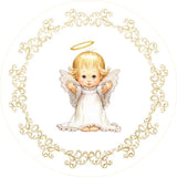 Baptism Round Backdrop First Communion Round Backdrop