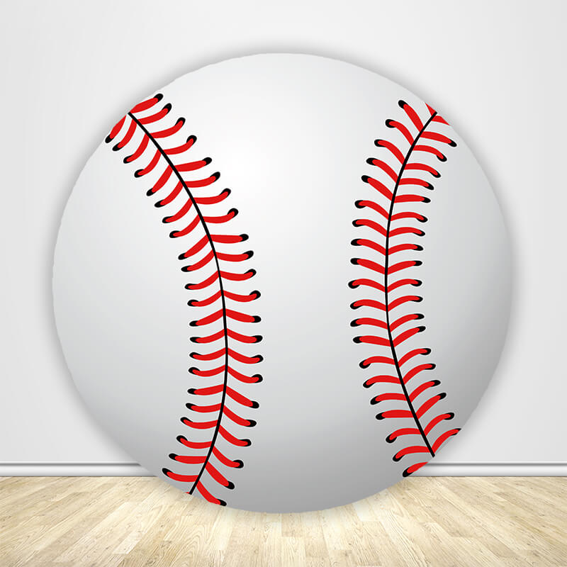 Baseball Party Backdrop Cover-ubackdrop