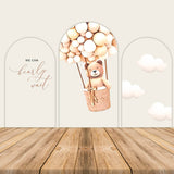 Bear Baby Shower Arch Walls Backdrop