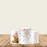 Bear Theme Fabric Pedestal Covers