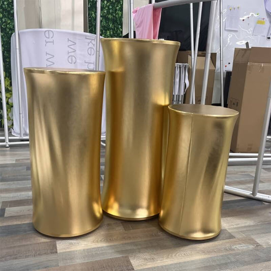 Bling Bling Solid Color Pedestal Cover-ubackdrop