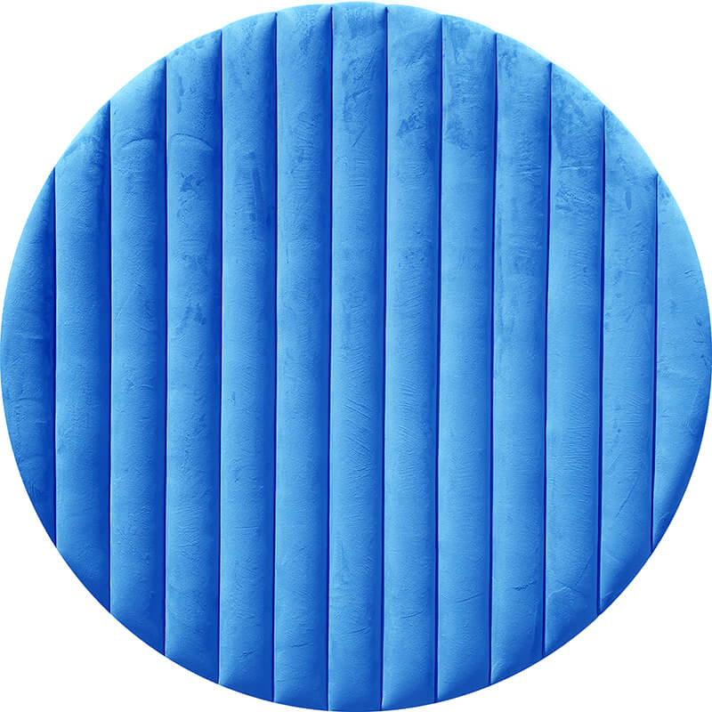 Velvet Simulation Fabric Print Blue 3-ubackdrop
