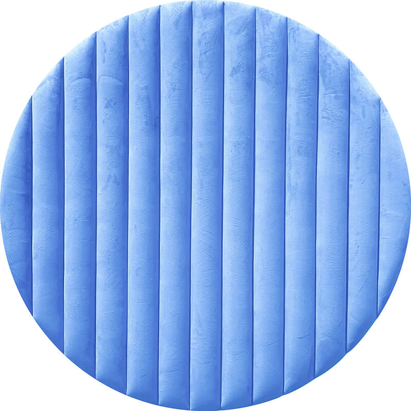 Velvet Simulation Fabric Print Blue 4-ubackdrop