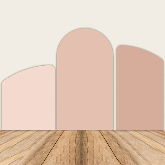 Blush Pink Theme Birthday Party Decoration Chiara Backdrop Arched Wall Covers ONLY-ubackdrop