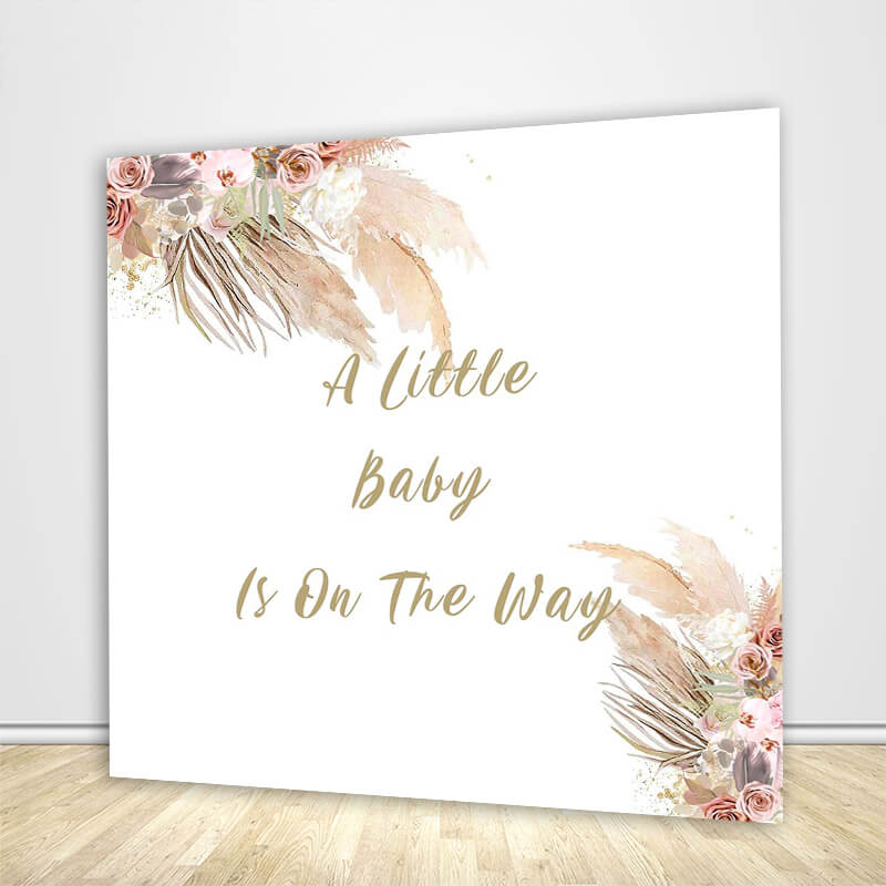 Boho Chic Baby Shower Backdrop - Decoration Ideas-ubackdrop