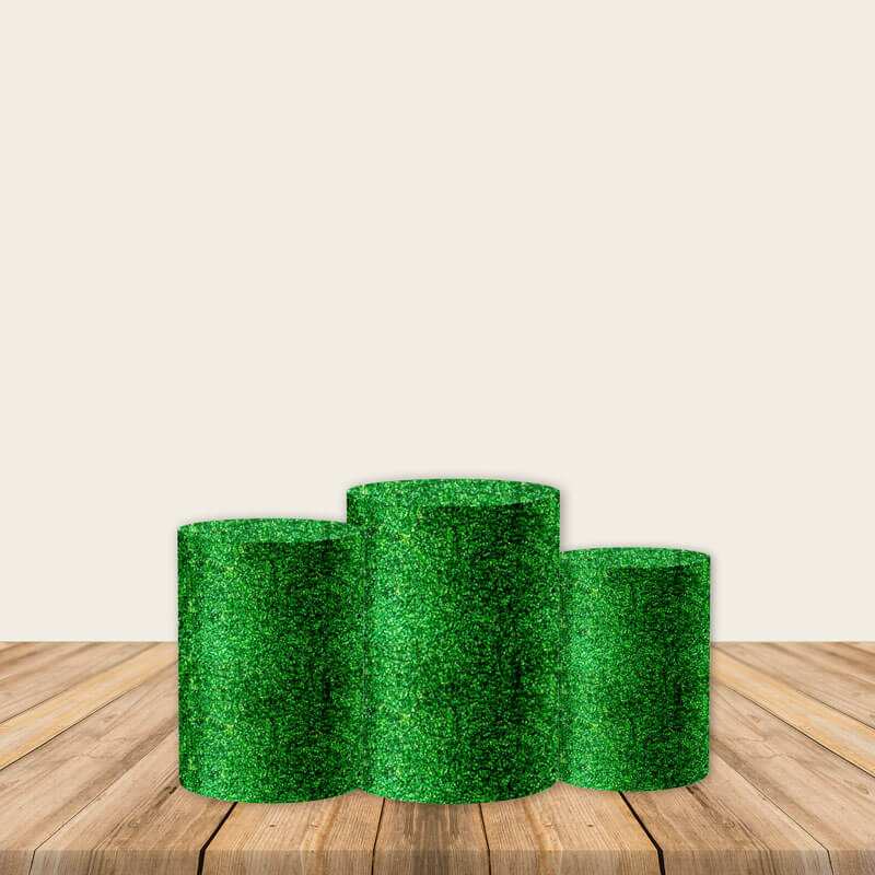 Boxwood Hedge Cylinder Covers Utility Pedestal Covers Plinth Cover Printed Fabric Pedestal Cover-ubackdrop