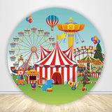 Carnival Circus Circle Backdrop Cover