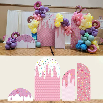 Circus Theme Birthday Party Decoration Chiara Arched Wall Covers – ubackdrop