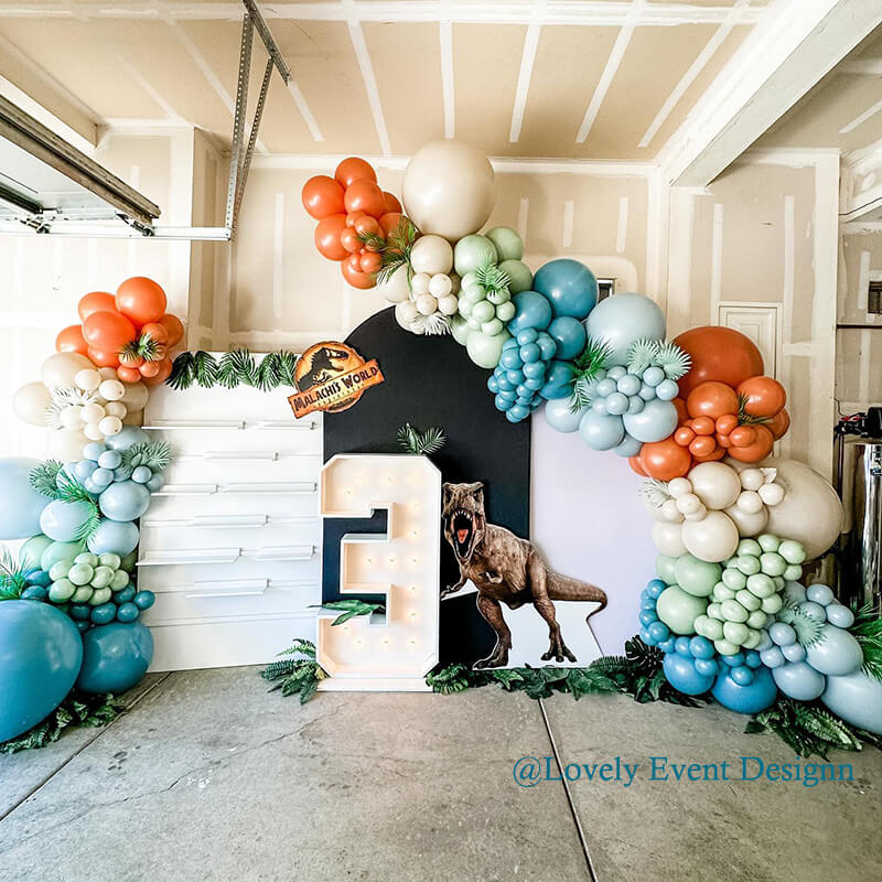 Chiara Arched Backdrop Wall Set, Birthday&Baby Shower&Wedding Party Decoration-ubackdrop