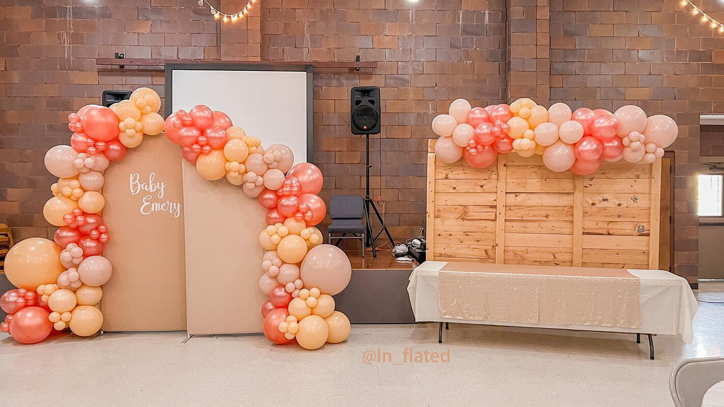 Chiara Arched Backdrop Wall Set, Birthday&Baby Shower&Wedding Party Decoration-ubackdrop