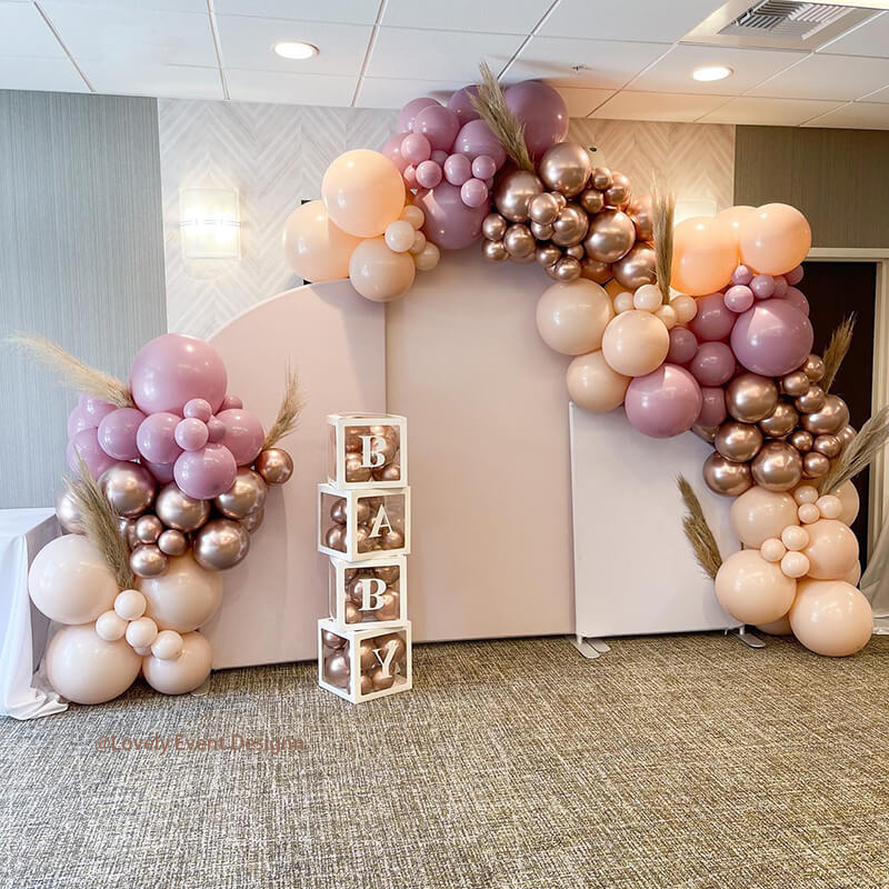 Chiara Arched Backdrop Wall Set, Birthday&Baby Shower&Wedding Party Decoration-ubackdrop