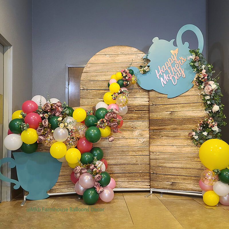 Chiara Arched Backdrop Wall Set, Birthday&Baby Shower&Wedding Party Decoration-ubackdrop
