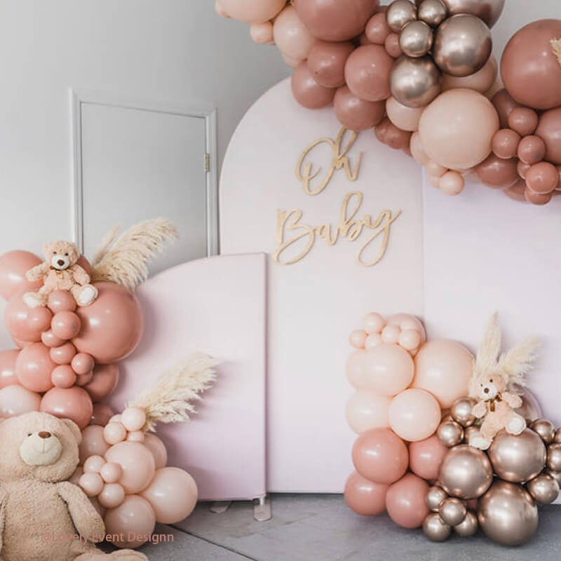 Chiara Arched Backdrop Wall Set, Birthday&Baby Shower&Wedding Party Decoration-ubackdrop