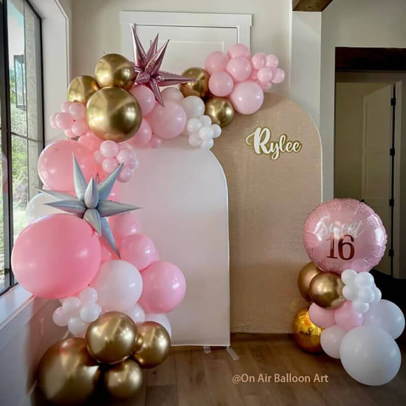 Chiara Arched Backdrop Wall Set, Birthday&Baby Shower&Wedding Party Decoration-ubackdrop