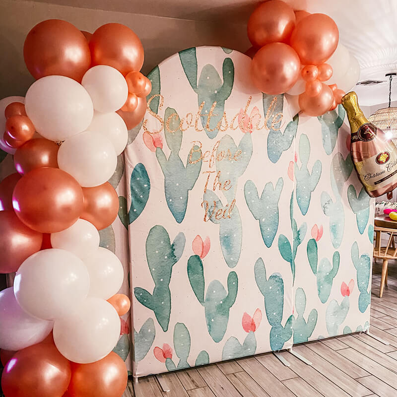 Chiara Backdrop Wall Set, Arched Wall Set Birthday&Baby Shower&Wedding Party Decoration-ubackdrop