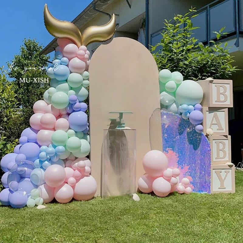 Chiara Arched Backdrop Wall Set, Birthday&Baby Shower&Wedding Party Decoration-ubackdrop