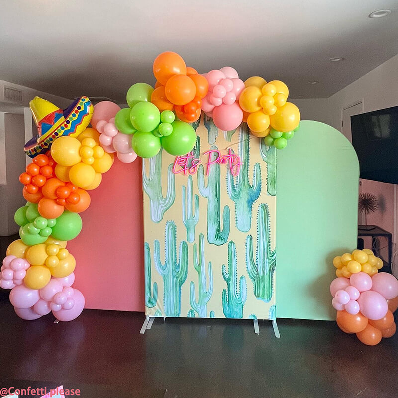 Chiara Backdrop Wall Set, Arched Wall Set Birthday&Baby Shower&Wedding Party Decoration-ubackdrop