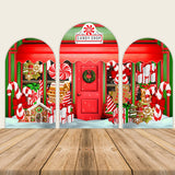 Christmas Candy Shop Chiara Arched Wall Covers