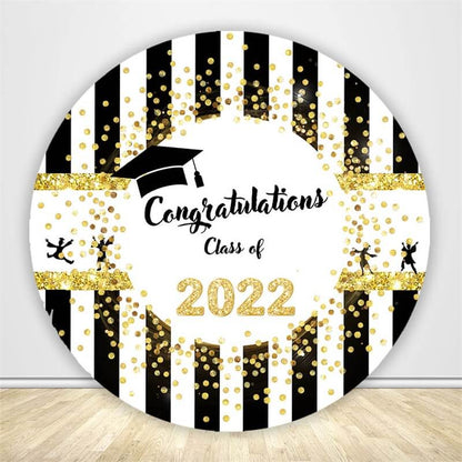 Class of 2024 Circle Backdrop Cover-ubackdrop