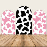 Cow Pattern Arch Wall Covers Birthday Party Decoration