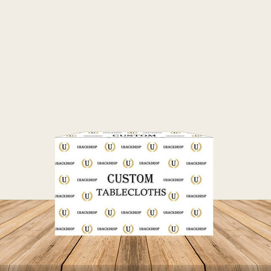 Custom Tablecloth for Birthday&Baby Shower&Wedding&Any Other Party - Designed, Printed & Shipped!-ubackdrop