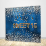 Diamonds Sweet 16 Backdrop