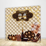 Elegant 50th Birthday Bash Backdrop