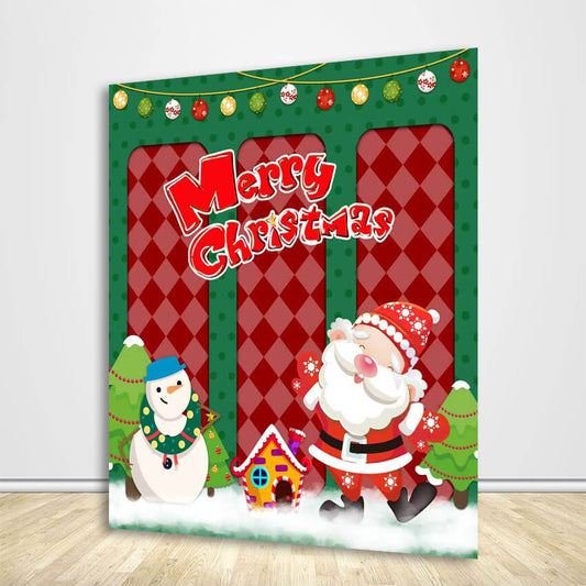 Fabric Christmas Backdrop-ubackdrop