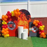 Fire Theme Chiara Backdrop Arched Wall Covers ONLY