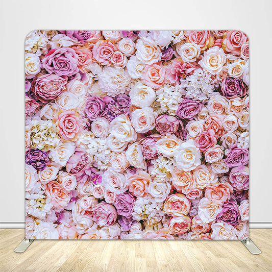 Floral Tension Fabric Backdrop-ubackdrop