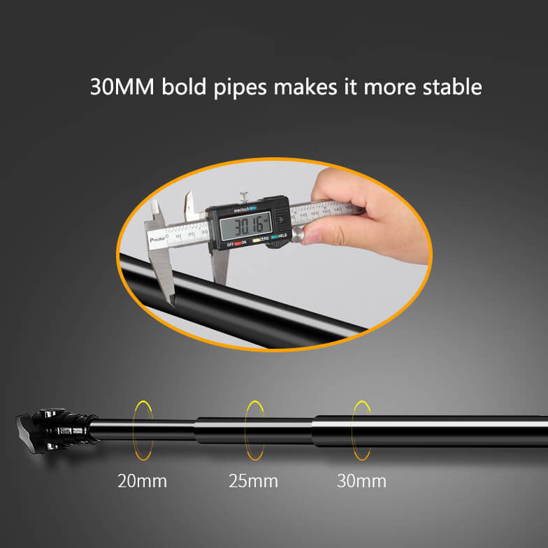 Framework Telescopic Stand Adjustable Photographic Backdrop Display Stand-ubackdrop