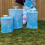 Wonderland Theme Utility Pedestal Covers Plinth Cover Printed Fabric Pedestal Cover