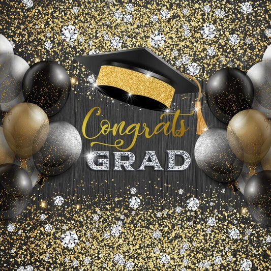 Graduation Celebration Party Banner-ubackdrop