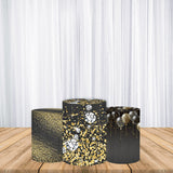 Graduation Printed Fabric Pedestal Cover