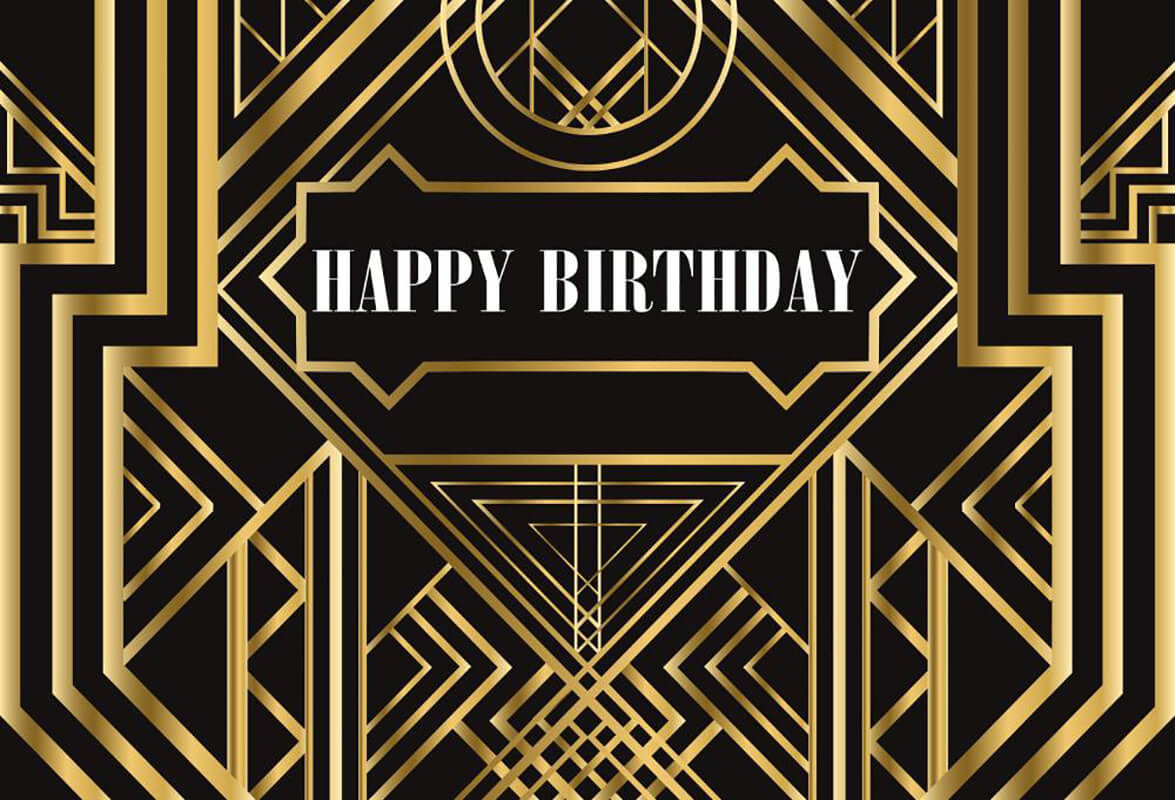 Great Gatsby Party Backdrop Roaring 20S Party Decoration-ubackdrop