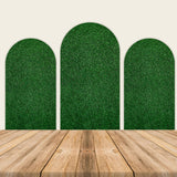 Green Grass Arch Wall Covers for Any Theme Event Decoration
